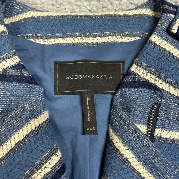 BCBG Maxazria Jacket Womens XXS Novak Moto Jacket Night Out Party Classic Date - Picture 4 of 6